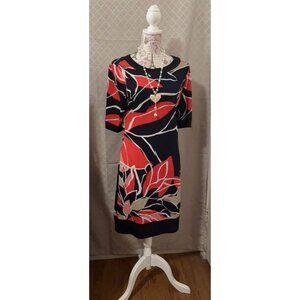 Liz Claiborne Geometric Print Dress | Size 6 | Bold & Chic